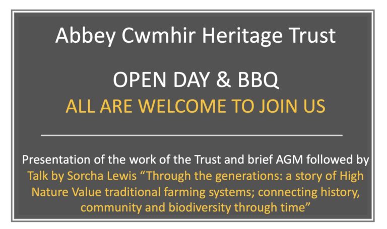Open Day BBQ Talk 13th May