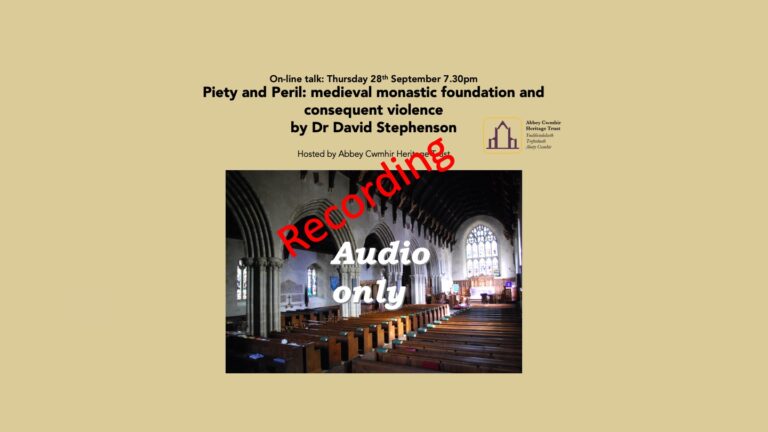 On-line talk – Stephenson Piety & Peril
